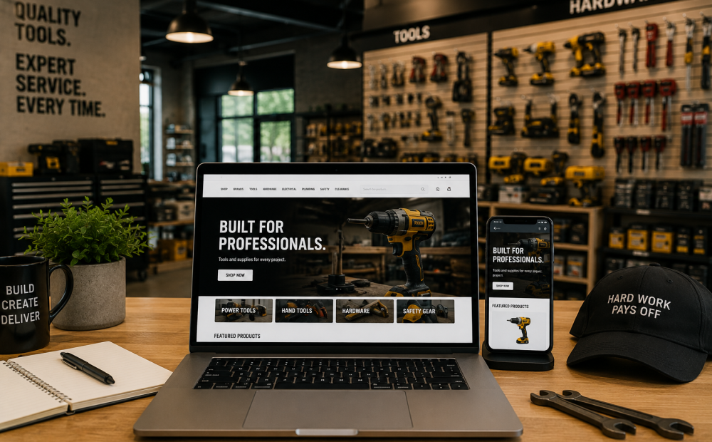 Hardware Store Ecommerce Showcase