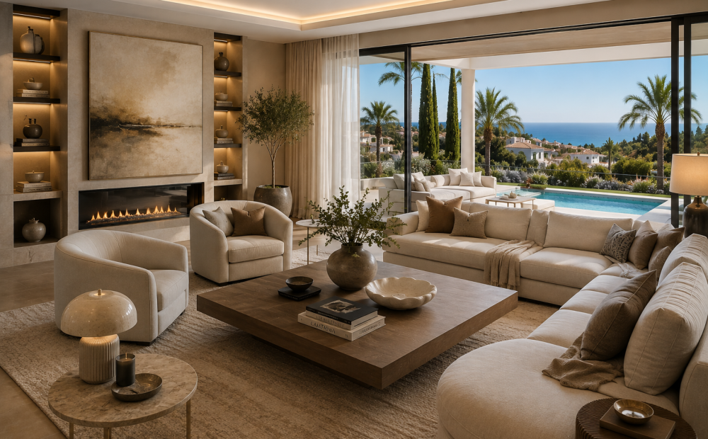 Mediterranean Living Room